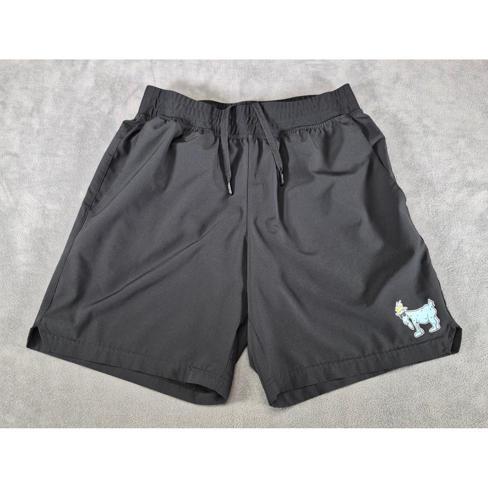 GOAT USA Athletic Performance Shorts Medium Black Excellent Used Condition